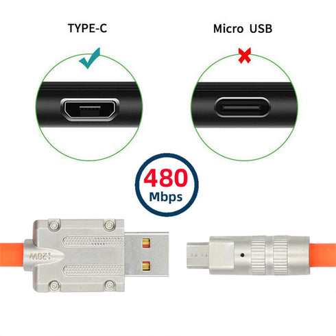 cablecc Type A USB-A to 5Pin Micro USB USB2.0 Data Cable Liquid Silicone Ultra Soft Power Fast Charge for Laptop Tablet Phone......