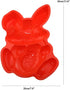 Non-stick Easter Bunny Rabbit Hold a Egg Silicone Cake Pan Mold Bakeware for Baking...