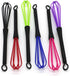 1Pc Random 6 Colors Plastic Hairdressing Dye Cream Whisk Hair Color Mixer Hair Care Styling Tools Mixer Tool Hair Color Mixing Bowls...