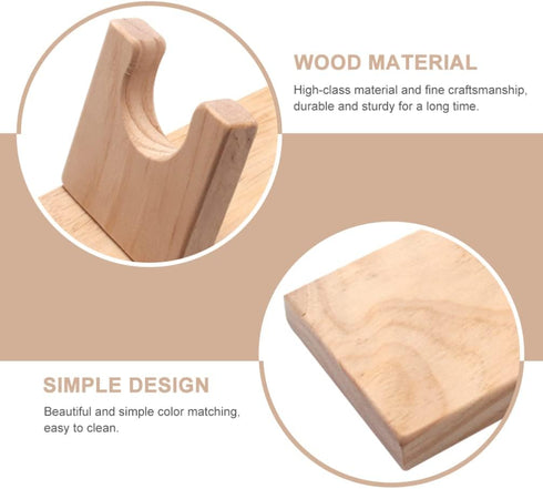 Ciieeo Stand for Hot Glue Wood Stand for Hot Glue Sprayer Hot Glue Stand Mini Glue Wood Stand Base Wood Hot Melt Glue Stand...