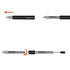 6-in-1 multi-function pen, ballpoint pen with measuring and balance ruler, screwdriver and touchscreen devices, is a great gift for friends and fa...