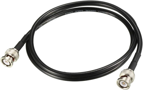 uxcell RG58 Coaxial Cable with BNC Male to BNC Male Connectors 50 Ohm 3 Ft...