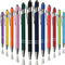 SESAMEK 12 Pack Black Ink Fine Point Stylus Pens with Cap for iPad, Android Tablets, Samsung Galaxy Tabs, Kindle Fire HD, Sony, HTC and More...