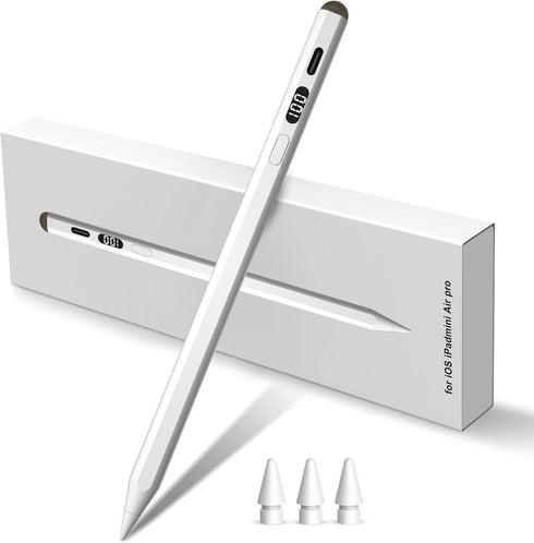 Stylus Pen for iPad Work for iPad Pro 11"/12.9", iPad 6/7/8/9/10, iPad Air 3/4/5, iPad Mini 5/6, Newly Dual-Tip for Touch Screens, Apple iPad Pen ...