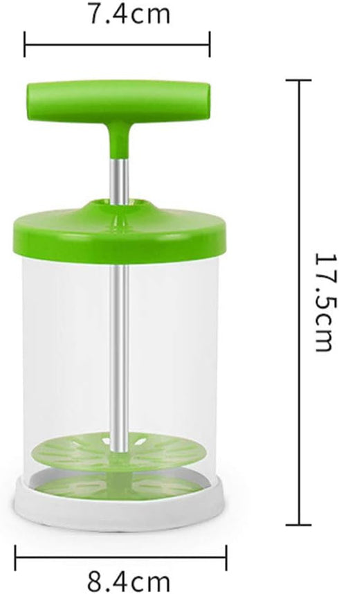 Manual Whipping Cream Dispenser Handheld DIY Whipped Cream Dispenser Professional Cream Whipper Maker for Shop Kitchen Salad Dressings Frothy Drin...