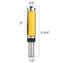 2-Inch Flush Trim Top and Bottom Bearing Router Bit 1/2-Inch Shank...