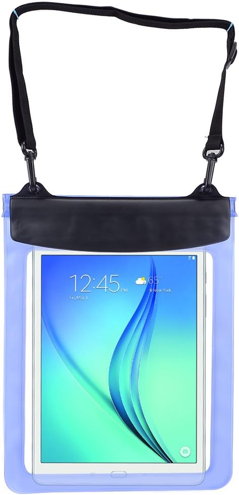 Premium Blue Waterproof Pouch Bag Case for iPad Pro 11 iPad Air 10.5 Lenovo Tab 4 10 Plus/New Yoga Tab 3 Pro 10 Miix 320 / Samsung Galaxy Tab S7 1...
