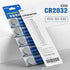GutAlkaLi CR2032 Lithium 3V Battery, Electronic Coin Cell Button for Toys Calculators Watches (40 Pcs)...