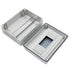 Distribution Protection Box with DIN Rail IP65 ABS Transparent Clear Cover Power mcb Distribution Box for Circuit Breaker Indoor on The Wall 8 Way...