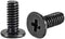 uxcell M2x8mm Phillips Screw Fastener Black 3.8mm Dia Screw Head for Laptop PC TV Fan Switch 100pcs...