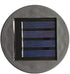 AA 600Mah Solar Lantern Top Replacement for Outdoor Solar Lantern Lights Waterproof, Warm White Glow (Round Solar Panel)...