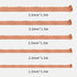 caihv-Welding Rod, Solder Wick 1.0mm-2.5mm 3.0mm 3.5mm 4.0mm Desoldering Braid Wire, Tin Remover BGA Welding Soldering Tools, Strong and Durable (...
