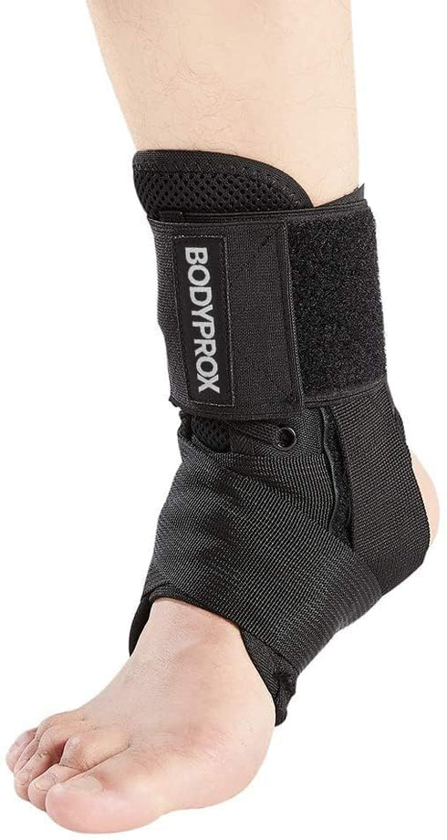 Ankle Brace for Women and Men, Lace Up Ankle Support Brace Stabilizer for Sprained Ankle (Large)...