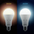 Rechargeable Light Bulbs - Pack of 1 - Battery Operated Long Lasting Emergency Light Bulb with Power Cap - 5000K Color Temperature - 850LM (E26 /1...