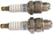 2PCS High performance 3 Prong Spark Plug M4×1.25, Z4JC for 2 stroke engine kits 66cc/80cc gas motorized bicycle...
