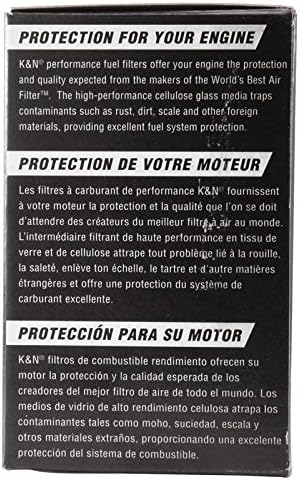 K&N Gasoline Fuel Filter: High Performance Fuel Filter, Premium Engine Protection, Compatible with 1982-2013 GM Truck/Passenger Car Fuel Injected ...