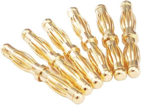 6pcs 4MM Male to 4MM Male Banana Bullet Plug Adapter(B183-6)...