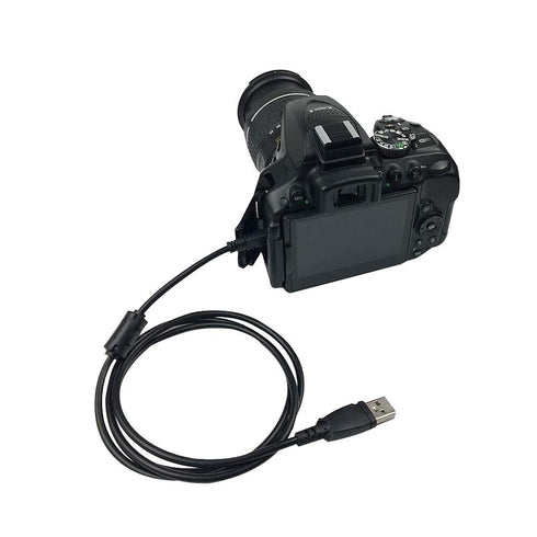 Sqrmekoko USB Interface Data Transfer Cable Compatible with Nikon Digital SLR DSLR D3300 D750 D5300 D7200 D3200, Coolpix L340 L32 A10...