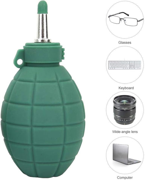 Air Blaster Cleaner Pump Dust Remove Tool Kit , Mini Dust Blower Rubber for Camera Lens Keyboard . (big )...