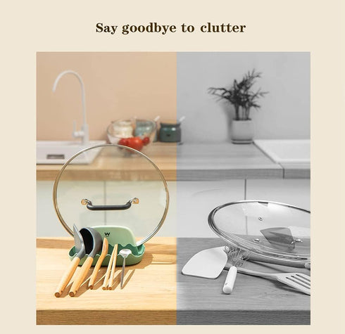 A spoon rack for kitchen counter using for spatula spoon rack in kitchen kitchen utensils and Barbecue appliances and pot lid support water drippi...