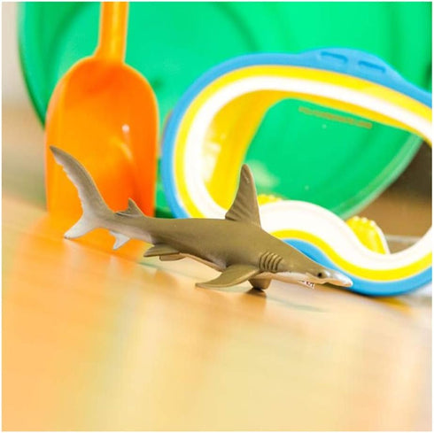 Safari Ltd. Hammerhead Shark Figurine - Detailed 6.5" Plastic Model Figure - Fun Educational Play Toy for Boys, Girls & Kids Ages 1+...