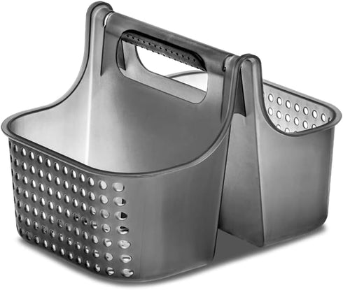 madesmart Small Soft Grip Under Sink Bathroom Storage, Multi-Purpose Home Organization, EPA Certified, Premium Antimicrobial Carbon...