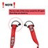 Hooshing Kids Baby Safety Seat Belt Adjustable Supermarket Shopping Cart Belt Chair Seat Belts Red...