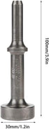 Smoothing Pneumatic Air Hammer Bit 10mm Diameter Rivet Bits Accessories Set Shank Extended Length Impact Tool(100mm)...
