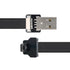 chenyang Micro USB Flat Cable USB 2.0 Male to Micro USB Male 90 Degree UP Angled Ribbon Flex Extension Cable Adapter 2.0M...