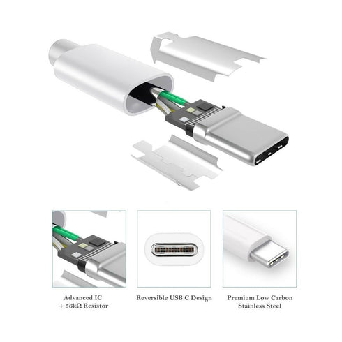 USB 3.1 Type C Cable to USB A Charger Cable Compatible with T-Mobile TCL Revvl 4+/Revvl 4 Plus/Revvl Tab 5G/revvl 6 5g/Revvl 6X Pro 5G/ TCL 5062Z ...