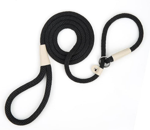 Dog Leash Rope Slip Lead Nylon Pet Leashes Soft Thicken Handle Strong 6 Foot Slip On Collar Leash for Large Medium Dogs Small Puppy...