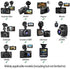 Dash Cam Suction Cup Mount and Glue Adhesive Mount Compatible with Dash Camera/DVR Video, Come with 10+ Different Joints Suitable for Crosstour, Y...