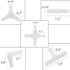 NGe 30 Pieces 4mm/ 3/16" OD Plastic Aquarium Air Line Tubing Connector Splitter, T/Y/L/Cross Shape and 2 Way Connector, for 4mm/ 3/16" ID Air Hose...