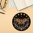 Mysterious Forest Visions Moon Phase Moth Mushrooms Mouse Pad 8.7 x 8.7 Inches,Non-Slip Rubber Base Mousepads for Home Office Dorm Desk Decor,Gift...