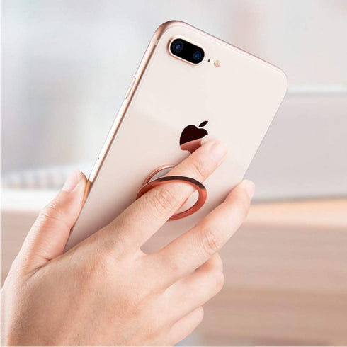 World's Slimmest Phone Ring Holder, Attom Tech Tomorotec Ultra Thin Cell Phone Ring Stand for Magnetic Car Mount Hook Compatible for iPhone Samsun...