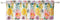 Greenland Home Watercolor Dream Window Valance, White 84 x 19...
