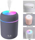 Colorful Cool Mini Humidifier, 300ML USB Personal Desktop Vaporizer with Night Light, Portable Small Mist Humidifier, Quiet Ultrasonic Air Humidif...