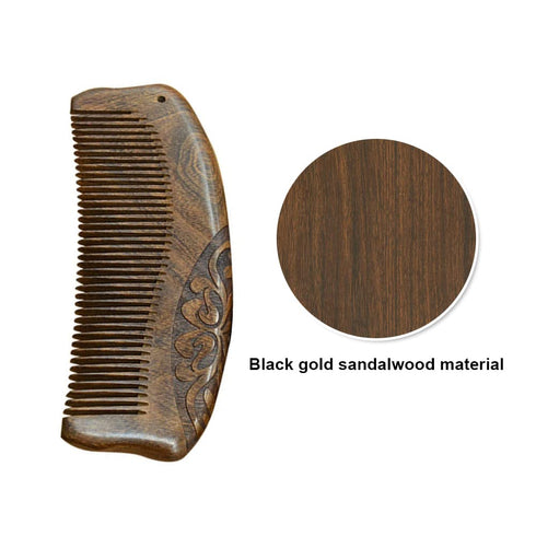 Wood Comb Sandalwood Hair Comb Anti-static Wooden Comb for Hair Care Hairstyle Women...