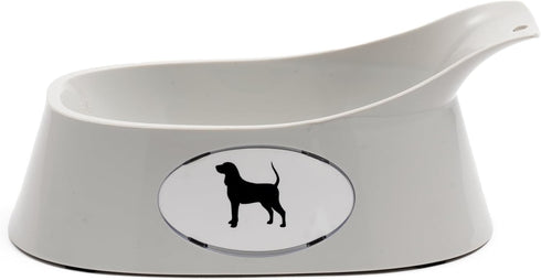 Lixit Ergonomic Bowls for Dogs with Long Ears (Grey, Small)...
