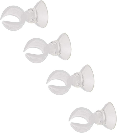 Aquarium Heater Clip Holder Aquarium Tube Clip Suction Cup Clip, 4 Pieces (Clip Inner diam:0.69")...