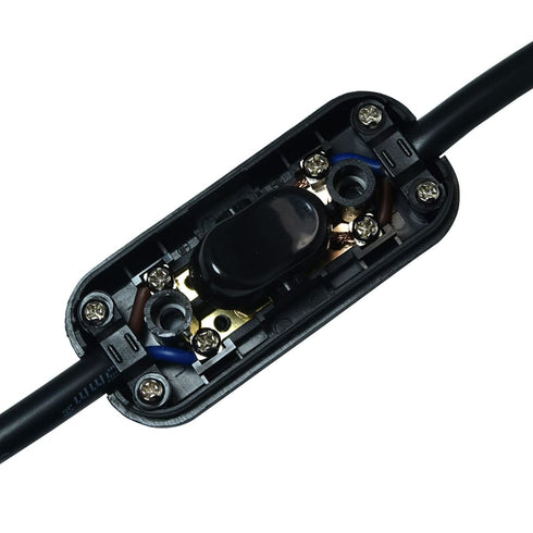 Inline Cord Switch Electrical Light Lamp Parts Power Replacement Dimmer Repair AC 250V 6A On/Off Control Appliance for Table Lamp Desk Bed Led Lig...