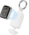 Portable Charger for iWatch 9/8/7/6/5/4/3/2/SE/Ultra/UItra 2 iWatch 1200mAh Wireless Power Bank with Keychain White...