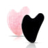 Gua Sha Facial Tools 2 Pack, Natural Jade Guasha Tool for Face,Double Chin & Jawline, Gua Sha Stone Self-Skin Care Face Stone Gua Sha tools for Wo...