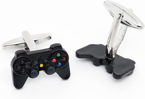 Video Game Controller Cufflinks for Men Classic Tuxedo Shirt Buttons Cuff Links For Business Wedding Daily Shirts In Gift Box...