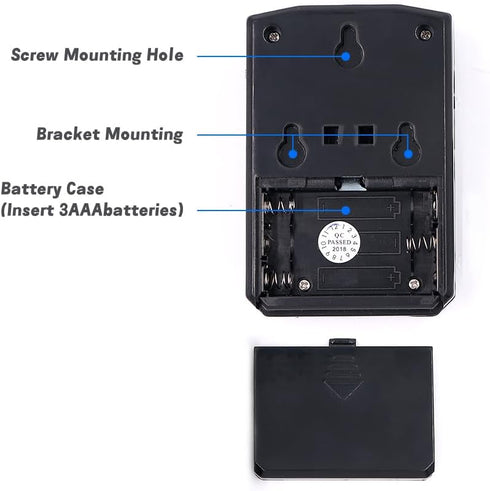 Replaceable Voice Motion Sensor PIR Infrared Sound Player Haunted House Scream Box Speaker with USB Download Function Christmas MP3 Horror Happy M...