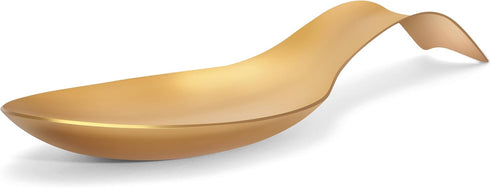 Elegant Spoon Rest Holder for Stove Top - Cooking and Kitchen Utensil Holder - Retro Gold Culinary rest...