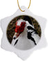 3dRose Muscovy Duck Snowflake Ornament, 3"...