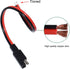 SAE Connector, 12AWG SAE Single Plug DC Quick Disconnect Power Extension Cable with Polarity Reverse Adapter for Motorcycles, Solar Panels, Cars, ...