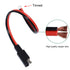 14AWG SAE Connector Extension Cable, (4 Pack) SAE Quick Connector Disconnect Plug SAE Power Automotive Extension Cable Solar Panel Cable Wire...