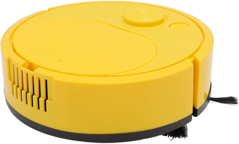 Fdit Robot Vacuum Cleaner, Mini Automatic Avoidance USB Charging Smart Sweeping Robot for Wooden Flooring for Carpet (Yellow)...
